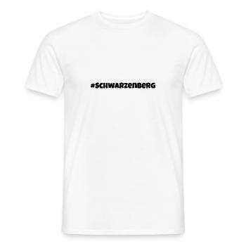 Schwarzenberg meine Heimat - Männer T-Shirt - Weiß - Vorne - AI Model Male 178 dark (178cm)