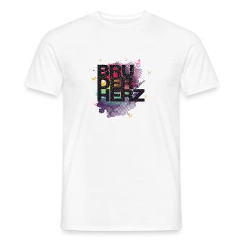 Bruderherz Bester Bruder der Welt Geschenkidee - Männer T-Shirt - Weiß - Vorne - AI Model Male 178 dark (178cm)