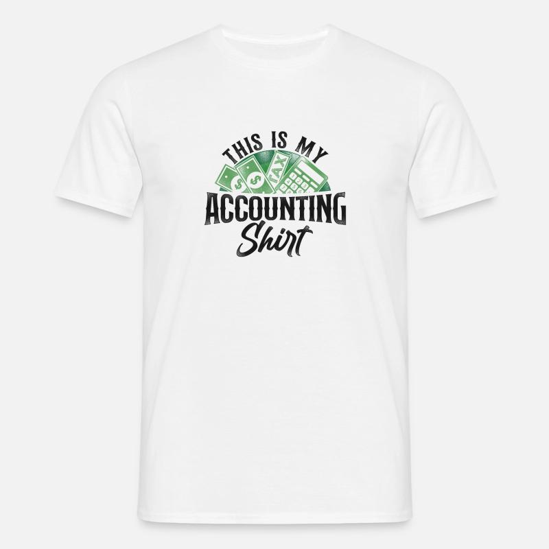 Comptable Comptable Comptable Comptabilité - T-shirt Homme - blanc