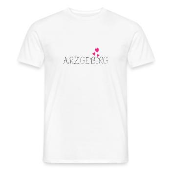 Arzgebirg Heimat Liebe - Männer T-Shirt - Weiß - Vorne - AI Model Male 178 dark (178cm)