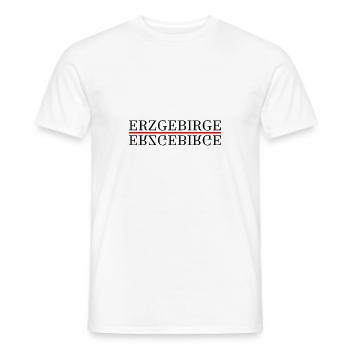 Erzgebirge Heimat - Männer T-Shirt - Weiß - Vorne - AI Model Male 178 dark (178cm)