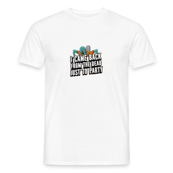 Zombie d’Halloween - T-shirt homme - blanc - Devant - AI Model Male 178 dark (178cm)