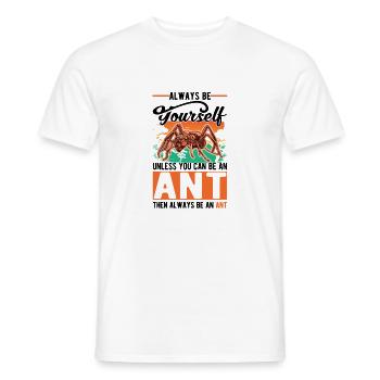 Ameisen Ameisenfarm Ameisenhaufen Feuerameisen - Männer T-Shirt - Weiß - Vorne - AI Model Male 178 dark (178cm)