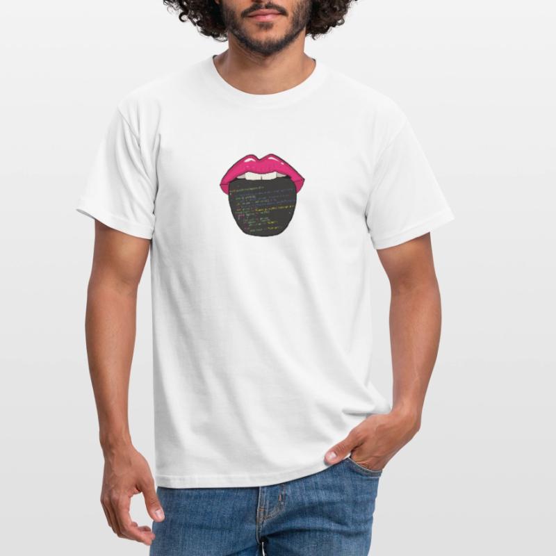 Développeur Coder Programmeur Langue T-shirt Homme