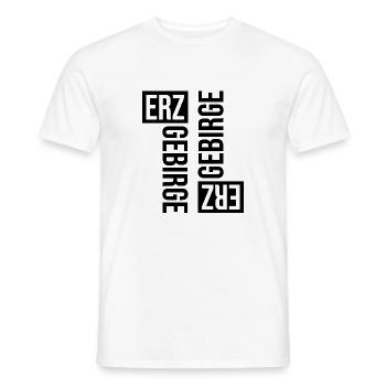 Erzgebirge Heimat liebe - Männer T-Shirt - Weiß - Vorne - AI Model Male 178 dark (178cm)