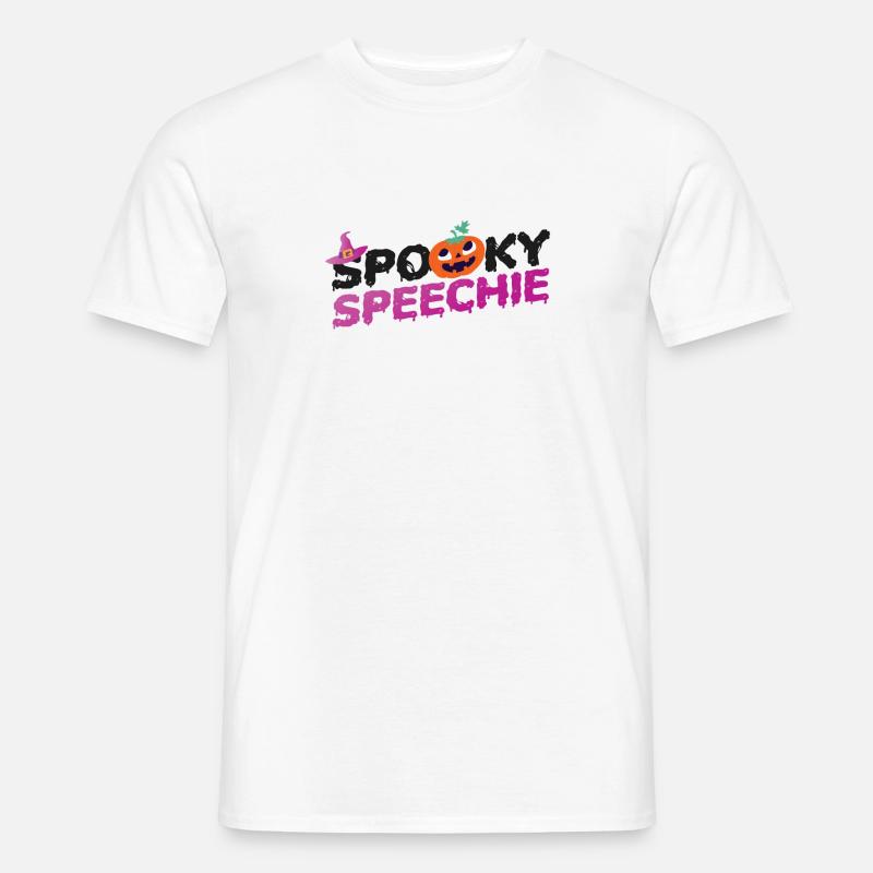 Speech Therapist Therapy Assistant - Männer T-Shirt - Weiß