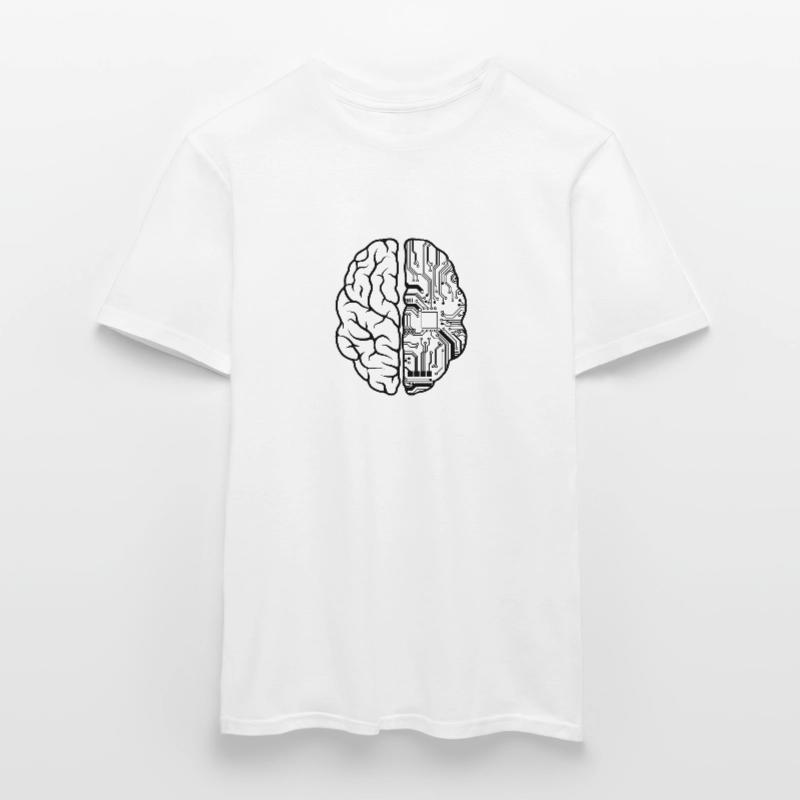 Programmer Coder - Developer Programming Brain Fun Men's T-Shirt