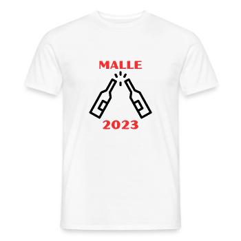 Auf nach Mallorca! Für Malle Fans - Partydesign! - Männer T-Shirt - Weiß - Vorne - AI Model Male 178 dark (178cm)
