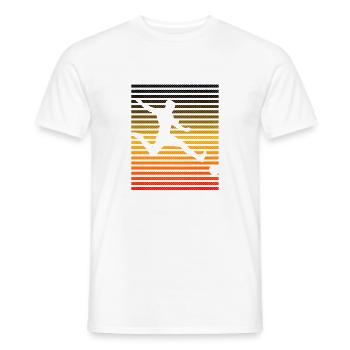 Fußball Deutschland - Männer T-Shirt - Weiß - Vorne - AI Model Male 178 dark (178cm)
