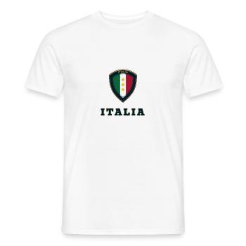 ITALIA - T-shirt homme - blanc - Devant - AI Model Male 178 dark (178cm)