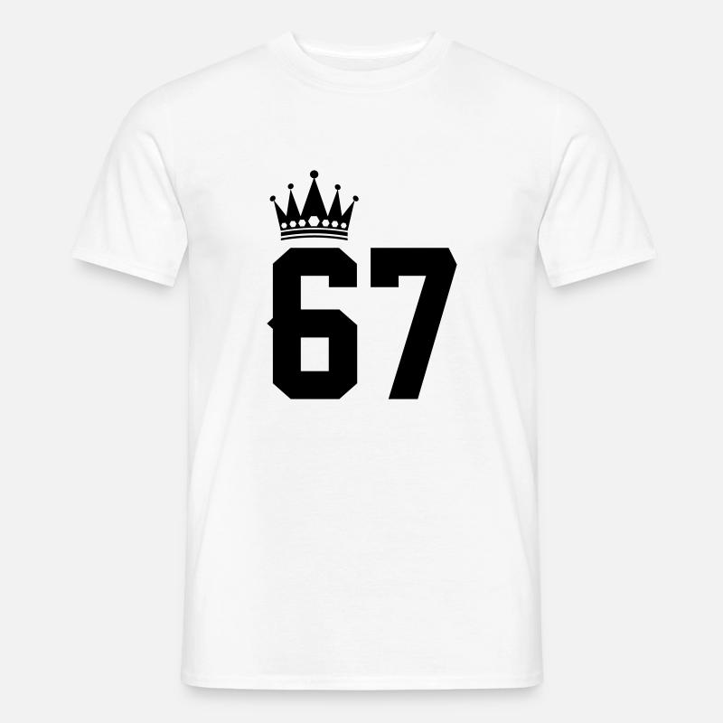 67 - T-shirt uomo - bianco