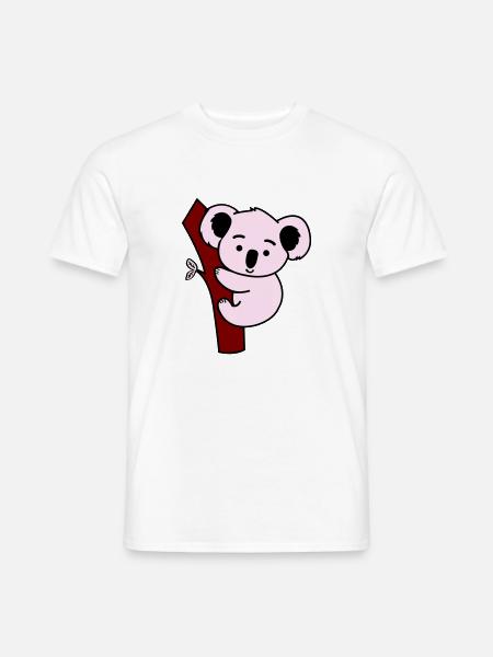 koala - T-shirt homme - blanc