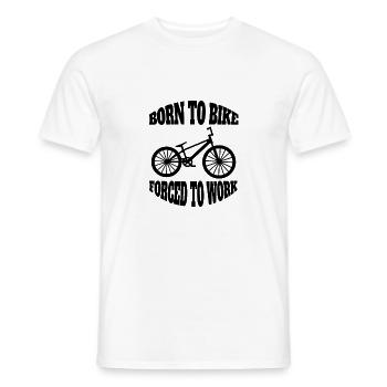 Cyclistes cyclistes Cyclistes cyclistes - T-shirt homme - blanc - Devant - AI Model Male 178 dark (178cm)
