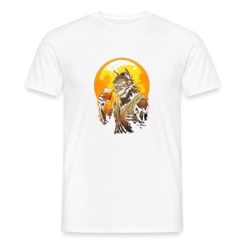 Halloween-Party-Trinkenclowngruseliger clownhexehe - Men's T-Shirt - white - Front - AI Model Male 178 dark (178cm)