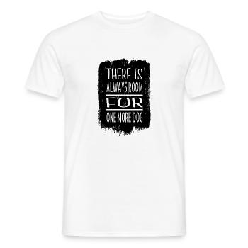 love pet beagle dog funny sayings dog breed joke - Men's T-Shirt - white - Front - AI Model Male 178 dark (178cm)