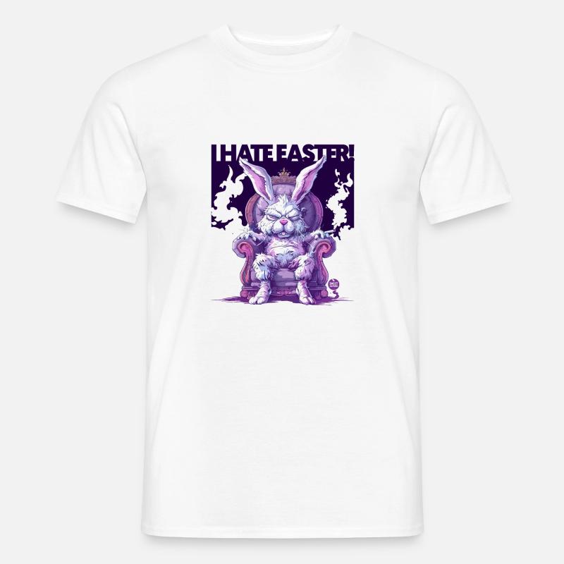 ICH HASSE Ostern 2! - Männer T-Shirt - Weiß