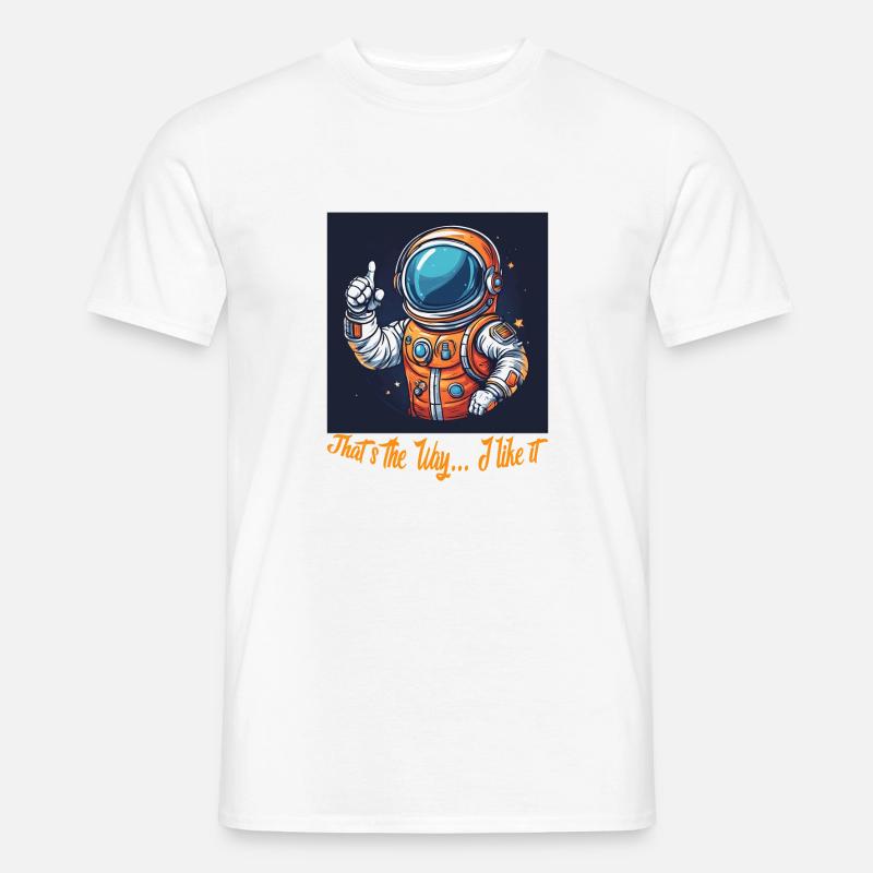 That s the Way - Männer T-Shirt - Weiß