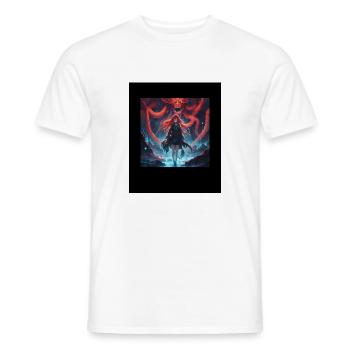Anime Girls, Rote haare, Mimikry Tentakel Monster - Männer T-Shirt - Weiß - Vorne - AI Model Male 178 dark (178cm)