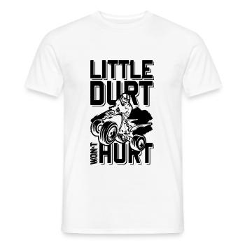 Quad Quote Racer Quad Driver - Men's T-Shirt - white - Front - AI Model Male 178 dark (178cm)