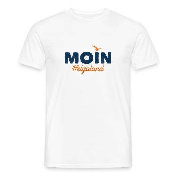 Nordsee Moin Helgoland - Männer T-Shirt - Weiß - Vorne - AI Model Male 178 dark (178cm)
