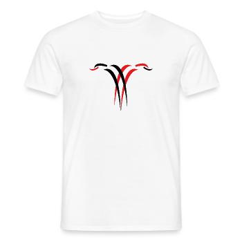 Albanischer Adler Kosovo Armee Albanien Albaner - Männer T-Shirt - Weiß - Vorne - AI Model Male 178 dark (178cm)