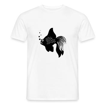 Fisch Aquarium Meerestier Klima Umweltschutz - Männer T-Shirt - Weiß - Vorne - AI Model Male 178 dark (178cm)