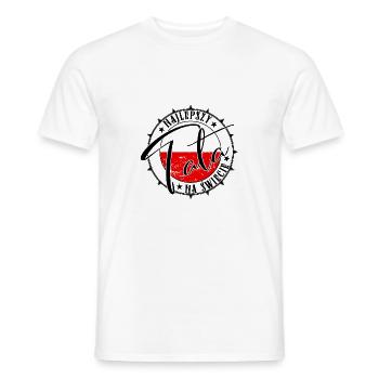 Najlepszy tata na świecie Meilleur papa du monde - T-shirt homme - blanc - Devant - AI Model Male 178 dark (178cm)