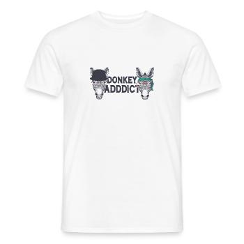 Esel Mama - Männer T-Shirt - Weiß - Vorne - AI Model Male 178 dark (178cm)