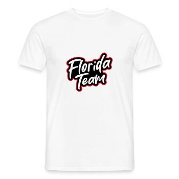 Équipe de Floride - T-shirt homme - blanc - Devant - AI Model Male 178 dark (178cm)