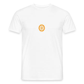 Love When My Wife Lets Me Go Mountain Biking - Men's T-Shirt - white - Front - AI Model Male 178 dark (178cm)