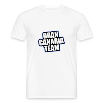 Gran Canaria Team Travel Holidays - Men's T-Shirt - white - Front - AI Model Male 178 dark (178cm)