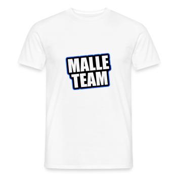 Vacances de voyage de l’équipe Malle - T-shirt homme - blanc - Devant - AI Model Male 178 dark (178cm)
