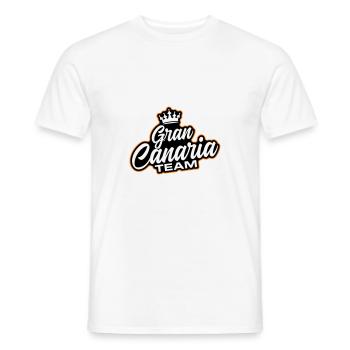 Gran Canaria Team - Männer T-Shirt - Weiß - Vorne - AI Model Male 178 dark (178cm)