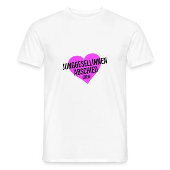Hen Party Crew - Men's T-Shirt - white - Front - AI Model Male 178 dark (178cm)