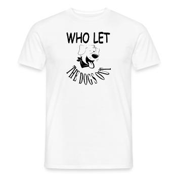 Dog Dog Saying Dog Trainer Dog Gift Idea - Men's T-Shirt - white - Front - AI Model Male 178 dark (178cm)