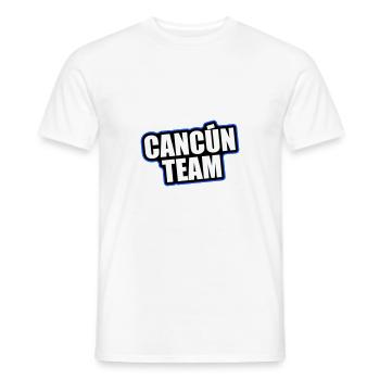 Vacances de voyage de l’équipe Cancun - T-shirt homme - blanc - Devant - AI Model Male 178 dark (178cm)