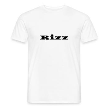 Modernes Rizz Black Design - Männer T-Shirt - Weiß - Vorne - AI Model Male 178 dark (178cm)
