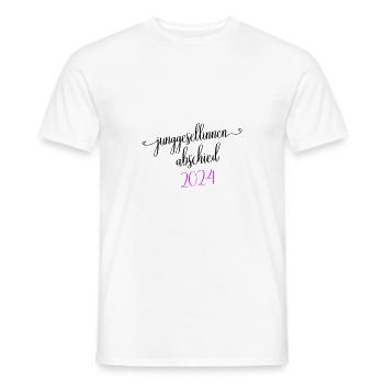 Hen Party 2024 Hen - Men's T-Shirt - white - Front - AI Model Male 178 dark (178cm)