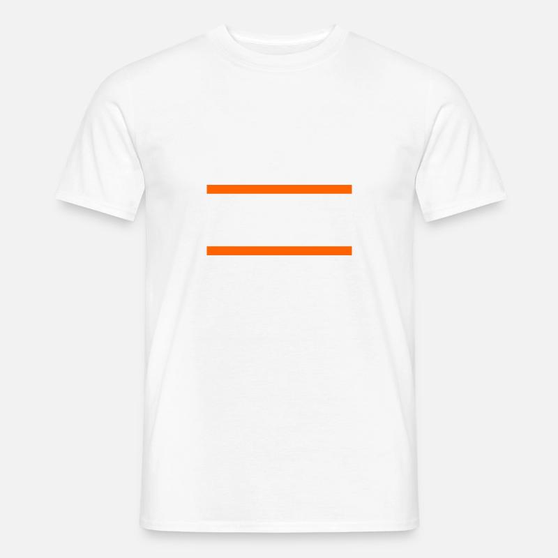 Freshman Year Bold Block Statement - Männer T-Shirt - Weiß