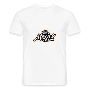 Mexico Team - Men's T-Shirt - white - Front - AI Model Male 178 dark (178cm)