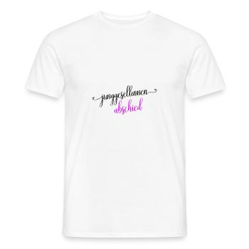 Hen Party Saying - Men's T-Shirt - white - Front - AI Model Male 178 dark (178cm)