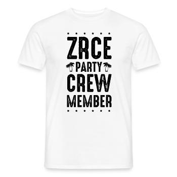 Zrce Party Crew - T-shirt homme - blanc - Devant - AI Model Male 178 dark (178cm)