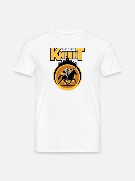 the Dart Knight Rider - Männer T-Shirt - Weiß