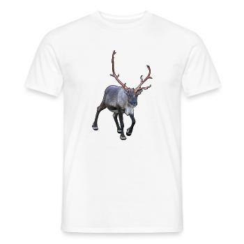 Renne - T-shirt homme - blanc - Devant - AI Model Male 178 dark (178cm)