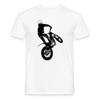 Trial - Männer T-Shirt - Weiß - Vorne - AI Model Male 178 dark (178cm)
