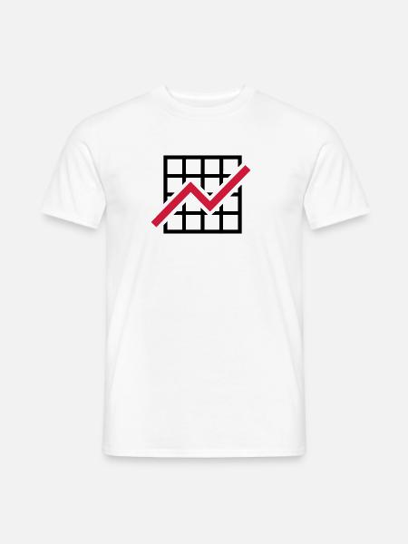 Chart - Men's T-Shirt - white
