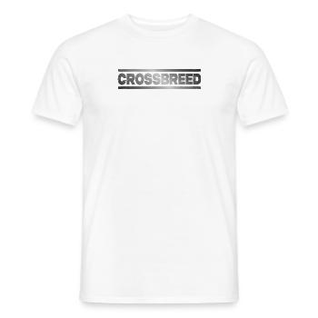 Kreuzung DNB Drum and Bass Junglist - Männer T-Shirt - Weiß - Vorne - AI Model Male 178 dark (178cm)