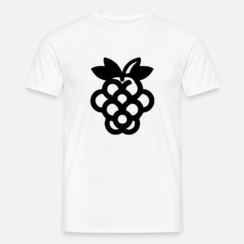 Trauben - Männer T-Shirt - Weiß
