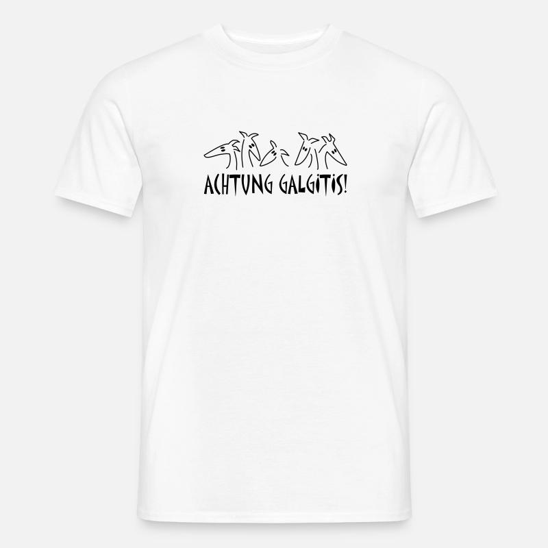 Galgitis - Männer T-Shirt - Weiß