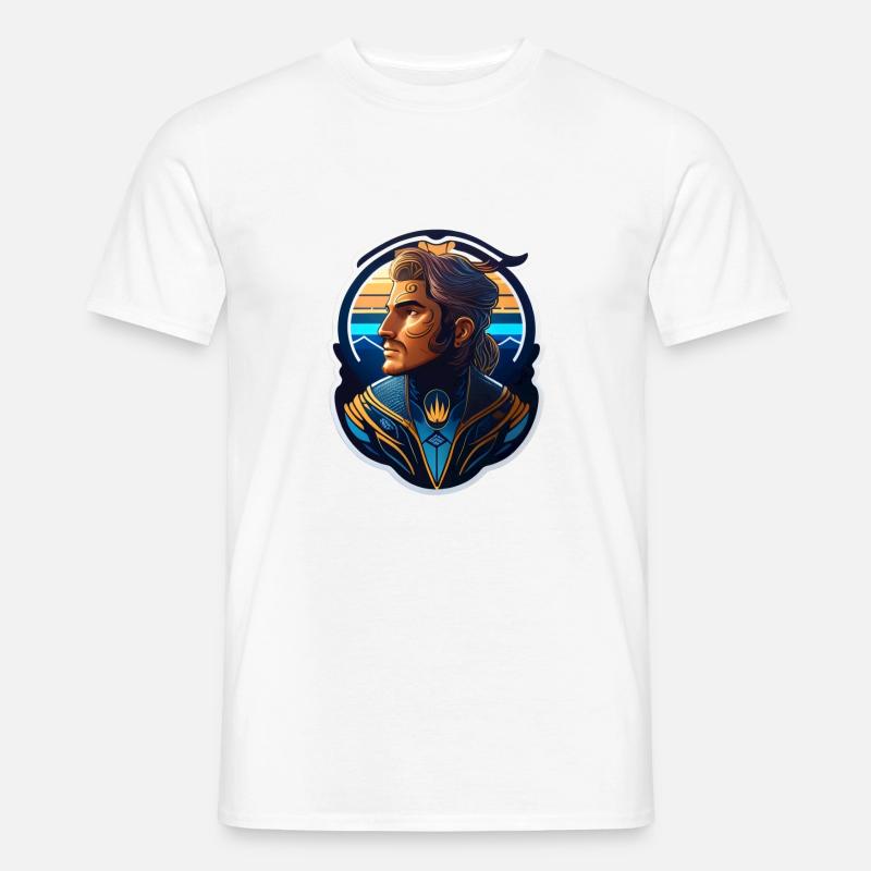 Der Eine - Männer T-Shirt - Weiß